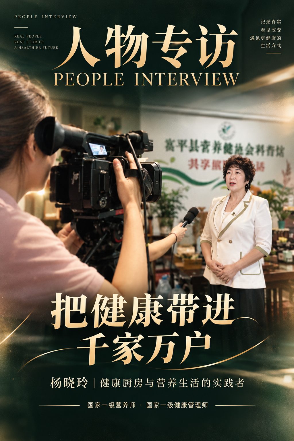 人物专访 把健康带进千家万户