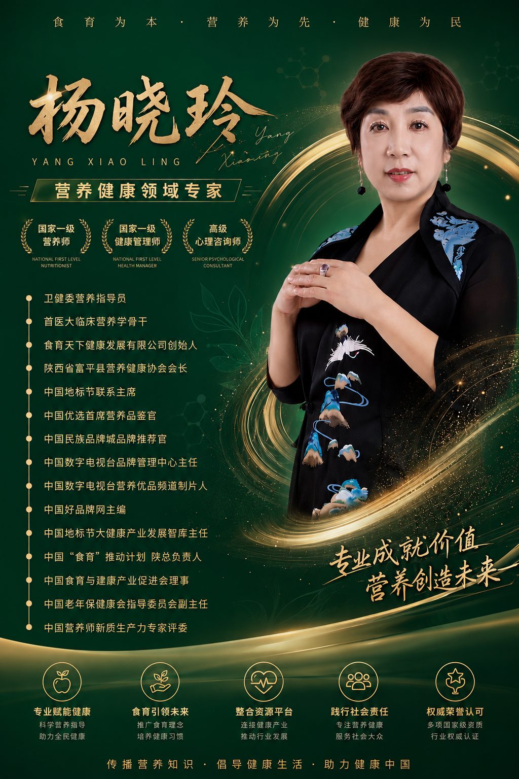 营养健康领域专家