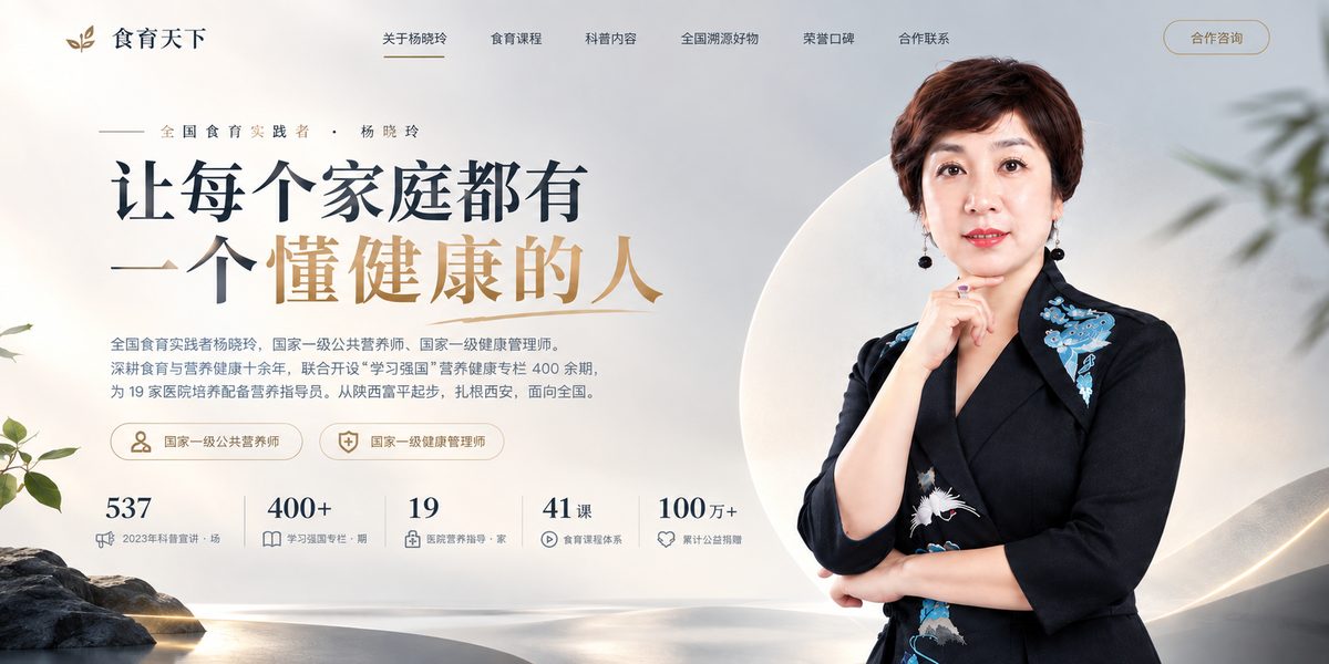 营养人才与科普