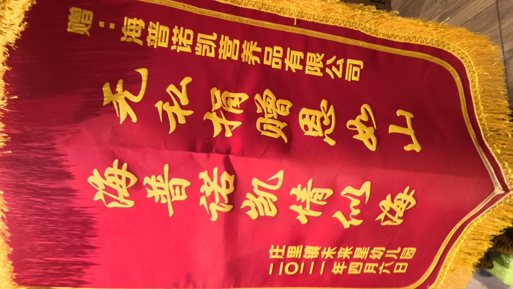 杨晓玲·锦旗实物 08