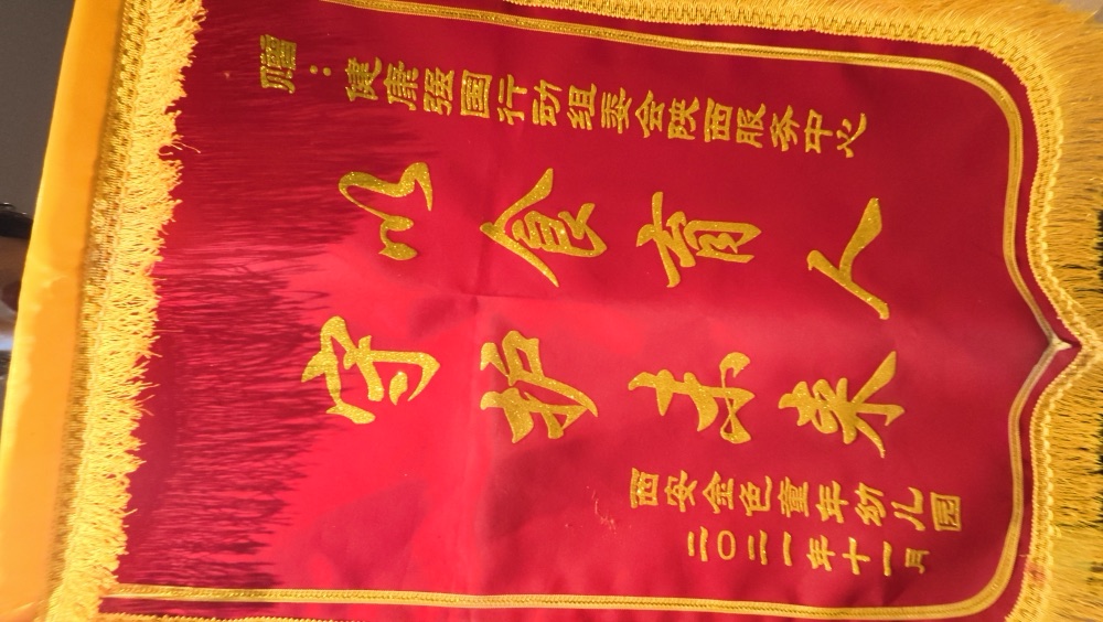 杨晓玲·锦旗实物 19